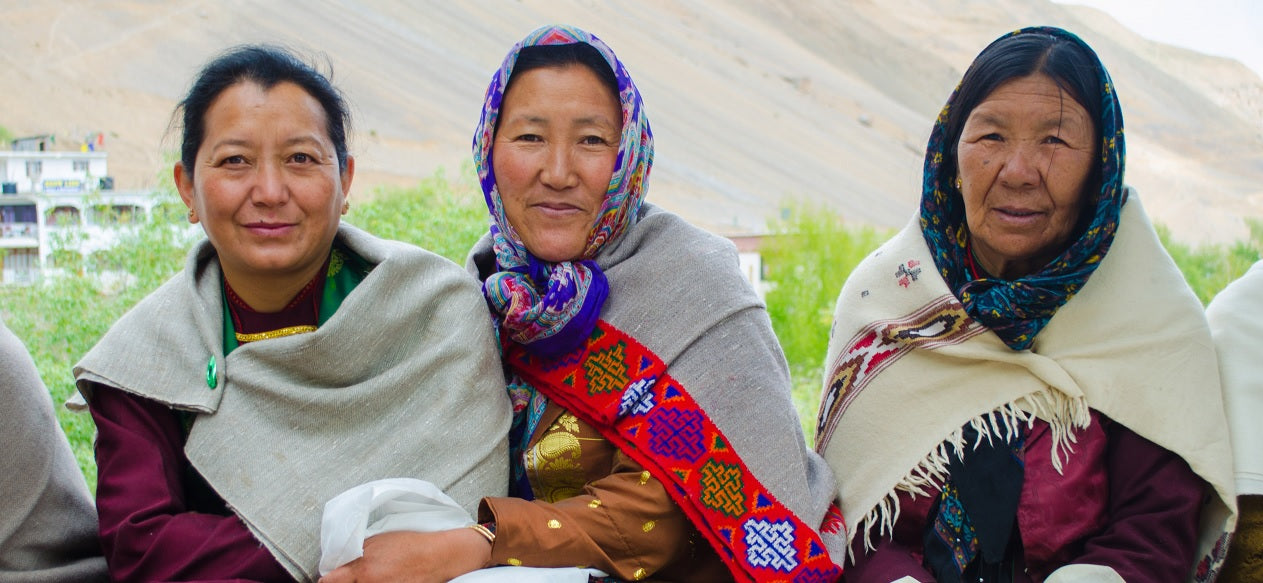 Beautiful women from Spiti